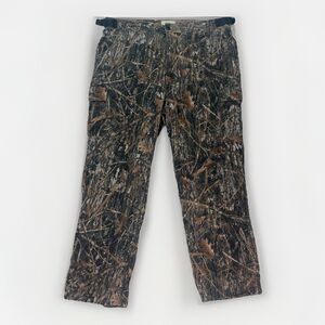 Vintage Creekside True Timber Camouflage Camo Cargo Hunting Pants 40x32